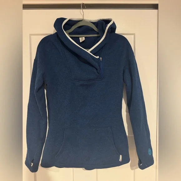 Stio Women's Navy Blue Hooded Sweatshirt - Picture 1 of 5